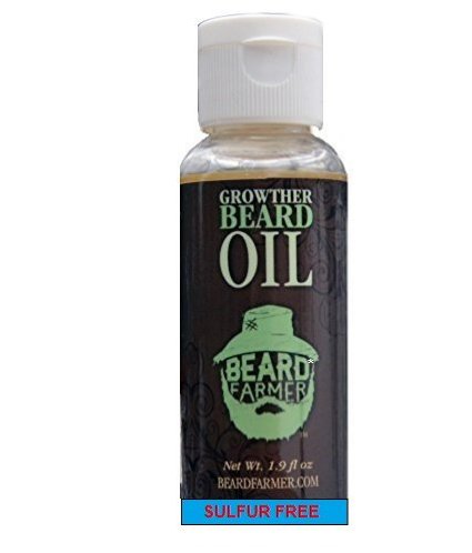 Organic Beard Growther Oil (Sulfur Free) (Grow a Great Natural Beard Quick)