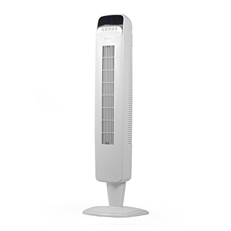 Westinghouse 40” Tower Fan w/ Remote, White