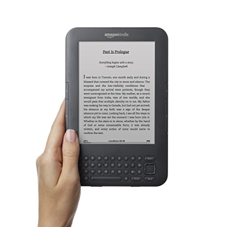 Kindle Keyboard, Wi-Fi, 6" E Ink Display - includes Special Offers & Sponsored Screensavers