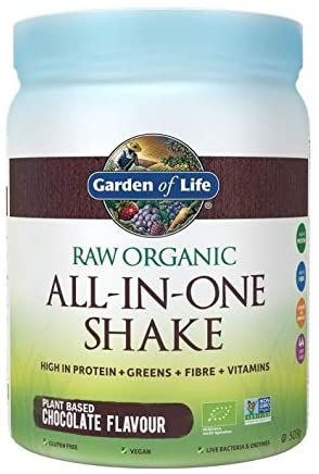 Garden of Life Raw All-in-One Shake, Chocolate Flavour, 509g