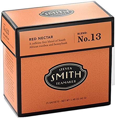 Smith Tea Rooibos Red Nectar, 15-Count
