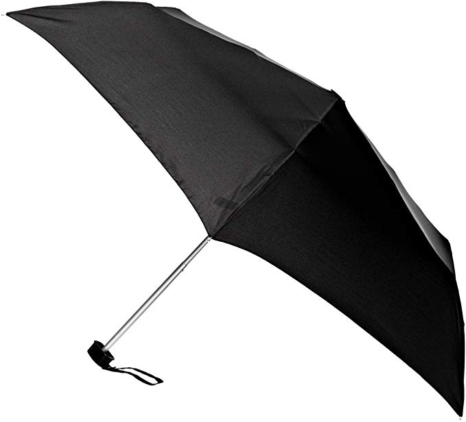 Fulton Fulton Ultralite 1 Black Unisex_Adult Umbrella Black One Size