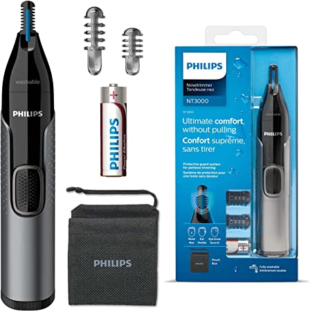 Philips NT3650/16 Series 3000 Waterproof Nose and Ear Trimmer