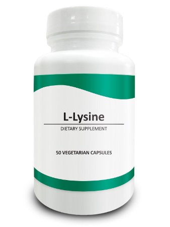 L Lysine Capsules X 750mg - Anti-viral Action, Immunity Booster, Promotes Healthy Bones, & Reduces Anxiety - 750mg X 50 Capsules Per Bottle