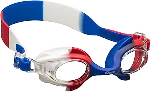 Cressi Colorful Kids Swim Goggles for Boys and Girls 4-8 Years Old - Dolphin 2.0, Starfish, and Seahorse: Designed in Italy