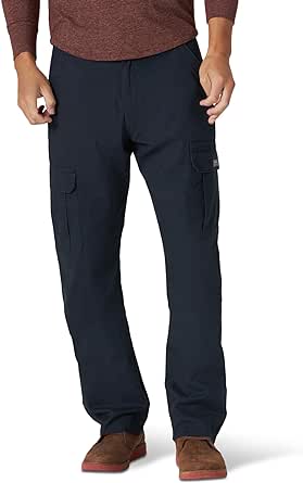 Wrangler Mens Relaxed Fit Stretch Cargo Pant