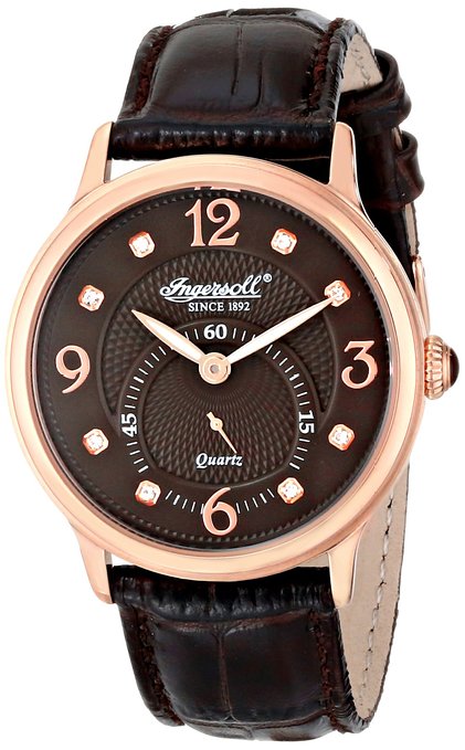 Ingersoll Women's INQ022BRRS Regent Analog Display Japanese Quartz Brown Watch