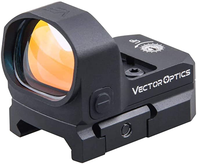 Vector Optics Red Dot Sight with Weaver Mount - 3 MOA Dot