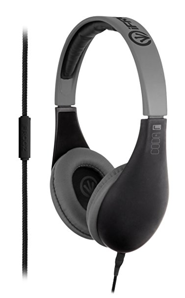 iFrogz Coda Headphones with Microphone - Black