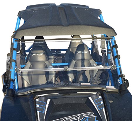 Polaris RZR 570 / 800 and 900 (2014 & earlier) Full TiltingScratch Resistant UTV Windshield.The Ultimate in Side By Side Versatility!Premium Hard Coat made in America!!