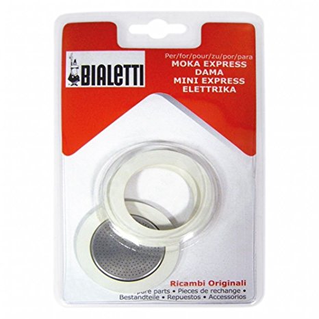 Gaskets and Replacement Filter Plates for Stovetop Coffee Maker