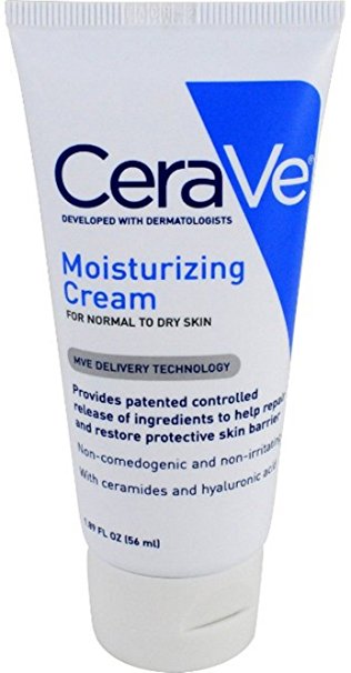 CeraVe Moisturizing Cream 1.89 oz (Pack of 5)