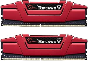 G.Skill Ripjaws V Series 32GB (2 x 16GB) DDR4 PC4-21300 2666MHz Desktop Memory Model F4-2666C19D-32GVR