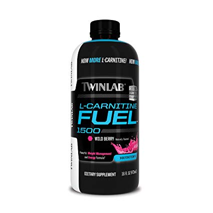 Twinlab L-Carnitine Fuel 1500, Wild Berry, 16 Fluid Ounce