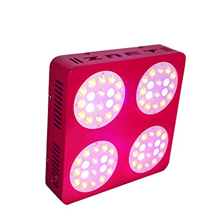 350w HPS Replacement ZNET4 Full Spectrum LED Grow Light,120V 220V Input,Able to Grow 3~5 Plants from Vegetable to Blooming Stage