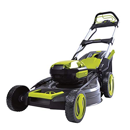 Sun Joe iON100V-21LM-CT 21 in. 100V Max Lithium-iON Cordless Self Propelled Lawn Mower, Core Tool (Battery   Charger Sold Separately)