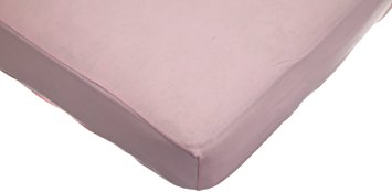 American Baby Company Supreme Jersey Knit Fitted Crib Sheet, Pink