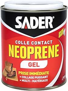 Sader Colle Contact Néoprène Gel Boîte 750 ml