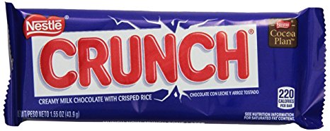 Nestle Crunch Bar Chocolate Bar, 36-Count