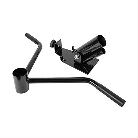 CAP Barbell Landmine T-Bar Row Platform & T-Bar Attachment Bundle - Fits 2-Inch Olympic Bars