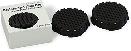 South Street Designs Replacement Filter Cap (2 pack), Compatible with AeroPress® Coffee and Espresso Maker