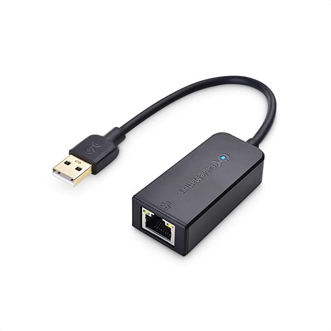 Cable Matters Gigabit USB to Ethernet Adapter for Switch Game Console and Laptop (USB 3.0 to 10/100/1000 Mbps Ethernet Adapter)