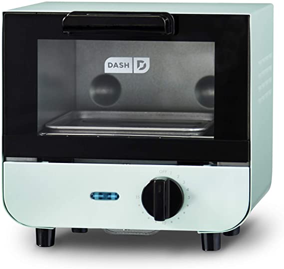 DASH DMTO100GBAQ04 Mini Toaster Oven Aqua