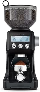 Breville The Smart Grinder™ Pro Coffee Grinder, BCG820BTR, Black Truffle