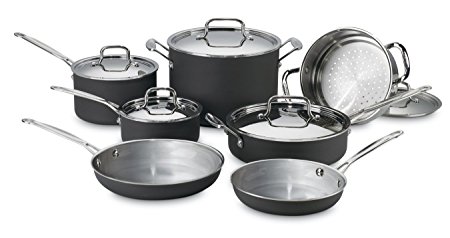 Cuisinart MCU-12 MultiClad Unlimited Dishwasher Safe 12-Piece Cookware Set