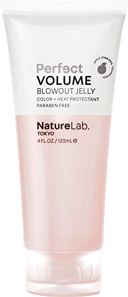 NatureLab. Tokyo – Perfect Volume Blowout Jelly for thicker, fuller hair: Vegan, cruelty free, heat and color protection- 4 fl. oz.