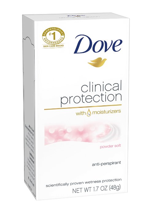 Dove Deodorant Clinical Powder Soft 17 ounce