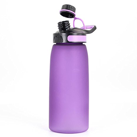 Amazing Camel Sport Water Bottle Leak Proof Portable Outdoor Running BPA-Free Wide Mouth