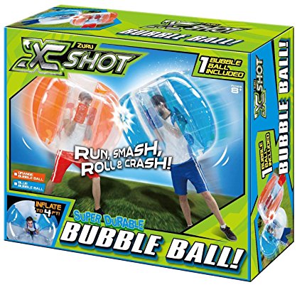 Zuru X-Shot Super Durable Human 4' Bubble Ball - Orange