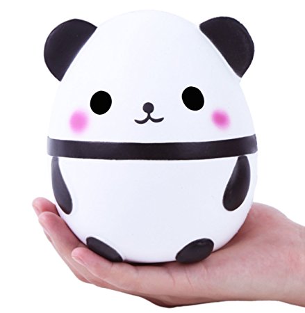 Aolige Squishy Jumbo Cute Panda Kawaii Cream Scented Squishies Very Slow Rising Kids Toys Doll Gift Fun Collection Stress Relief Toy Hop Props, Decorative Props Large