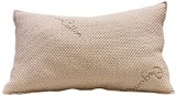 Comfort Control Shredded Gel Memory Foam Pillow with Organic Cover Queen