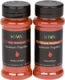 2 PACK HOT  SWEET SMOKED - Kiva Gourmet Spanish Paprika -From The Famous La Vera Region of Spain - 4 oz Total WT