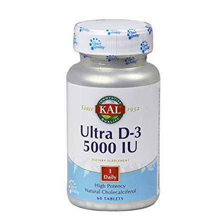 Kal Ultra D-3 -- 5000 IU - 60 Tablets