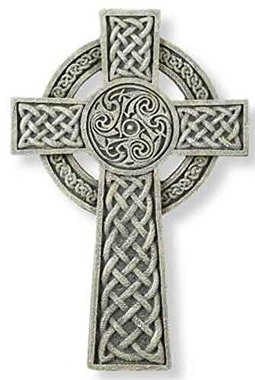 Celtic Irish Wall Cross 9 inch Joseph Studio by Roman