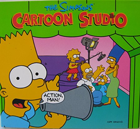 The Simpsons Cartoon Studio - CD-ROM - For Windows and Macintosh - Copyright 1996