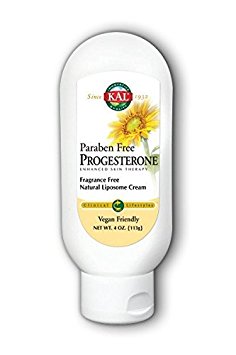 KAL - Progesterone Cream Fragrance Free - 4 oz