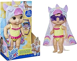 Baby Alive Sunshine Love - Brunette - Waterplay Fun