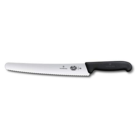 Victorinox Swiss Army 10-1/4" Serrated Bread Knife with Fibrox Handle