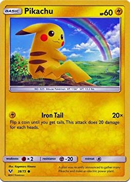 Pikachu - 28/73 - Common - Sun & Moon: Shining Legends