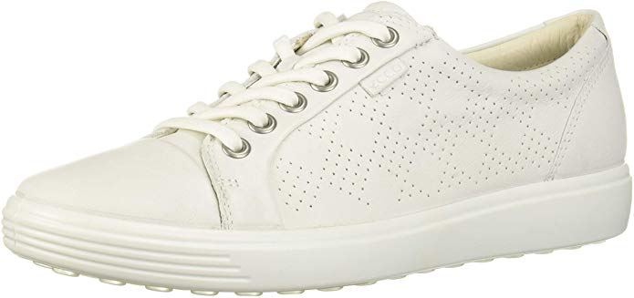 ECCO Women's Soft 7 Perforated Tie Sneaker