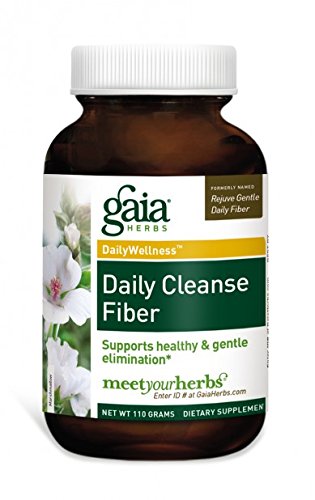 Gaia Herbs Daily Cleanse Fiber, 110-Gram Bottle