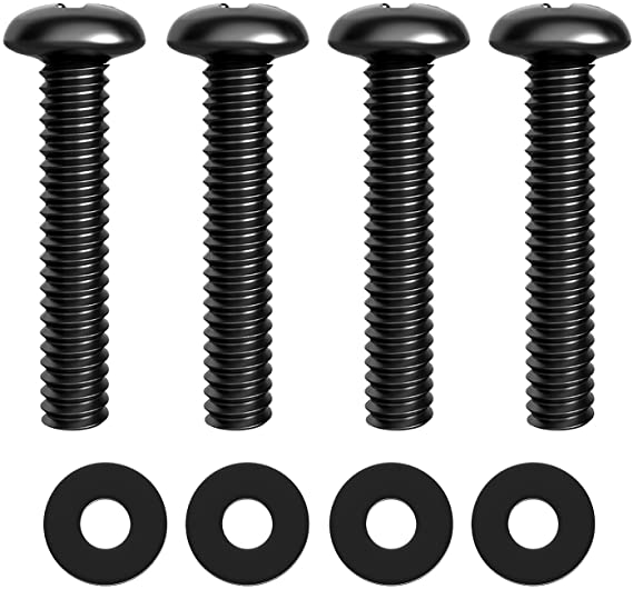 TV Mounting Hardware Screws - M8 x 45mm/43mm Screw Bolts for Samsung TVs Monitor Display - M8 Screws for Samsung TVs