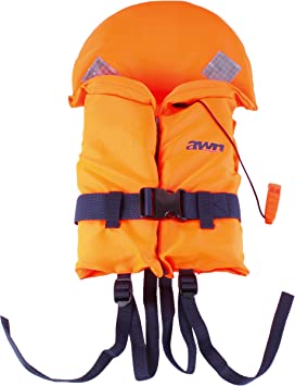 AWN life jacket Bravissimo life jacket, vest for children and adults in 7 sises, from 15 kg up to 120 kg., Bravissimo, Orange, 15-20 kg