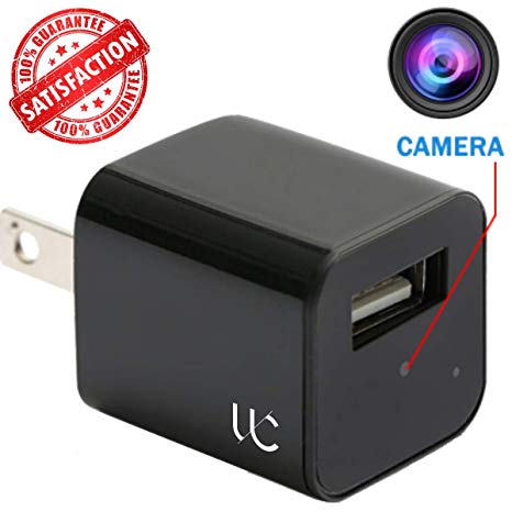 [2019 Edition] Hidden Camera USB Phone Charger – 1080P HD Video Recording with 32GB Memory & Motion Detection – Nanny Spy Cam for Professional Surveillance