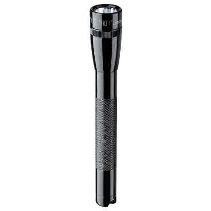 Maglite Mini PRO  LED 2-Cell AA Flashlight with Holster, Black