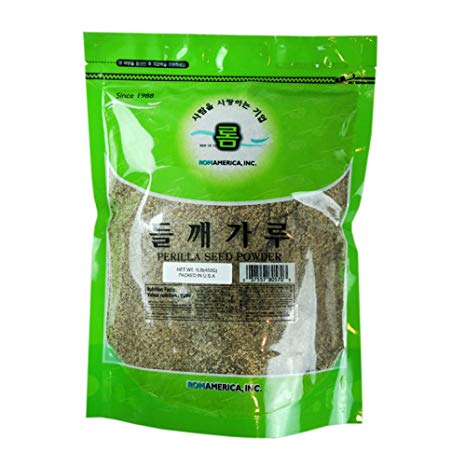 ROM AMERICA - Perilla Seeds Powder [ 1 Pound ] 들깨가루